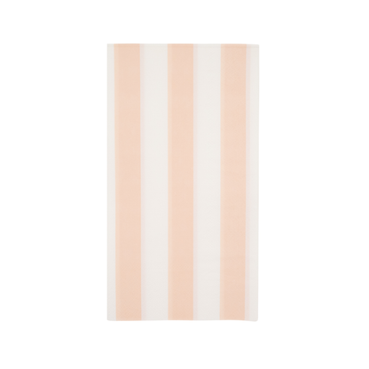 SWEET PEACH CABANA STRIPE GUEST TOWELS