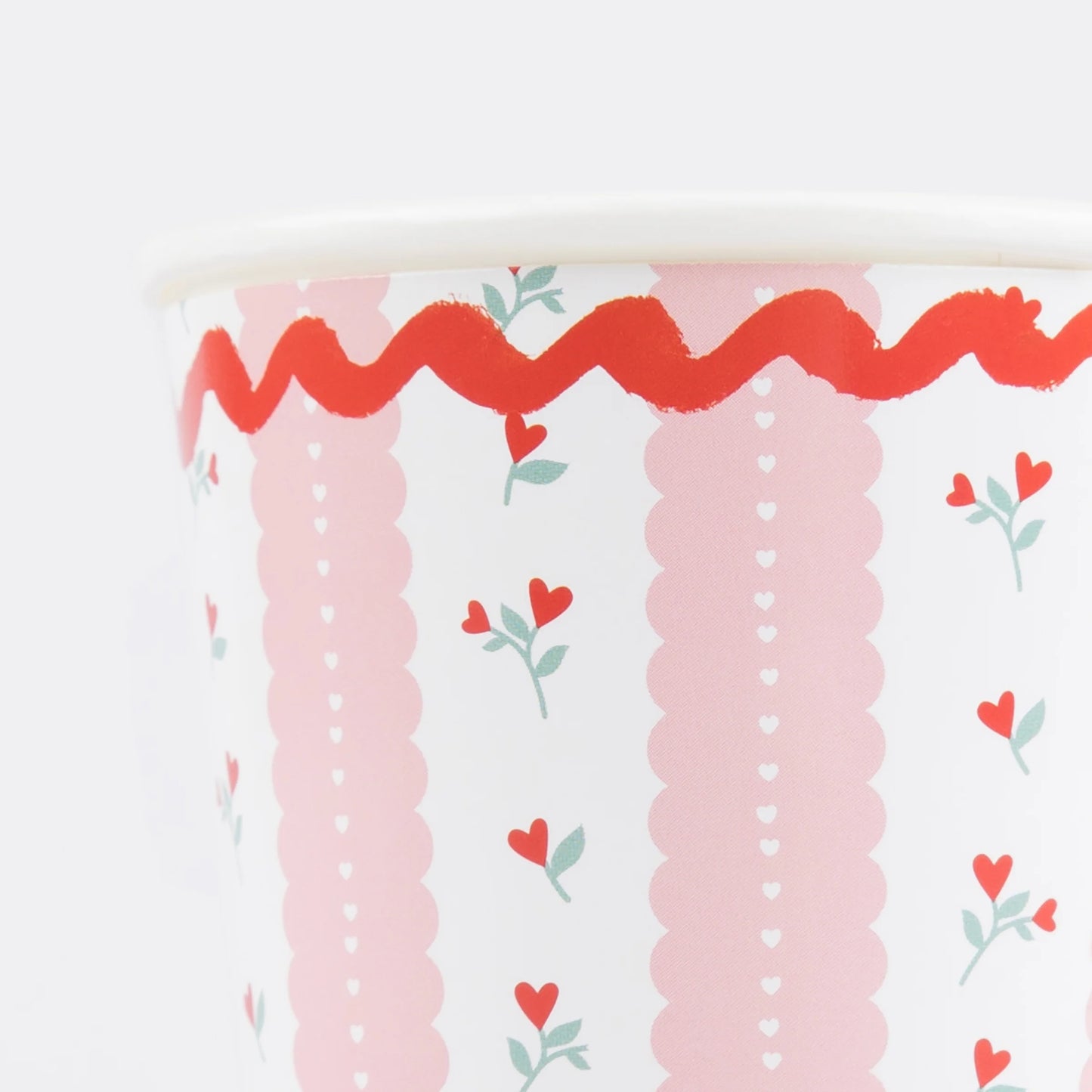 vintage rose cup by meri meri close up 