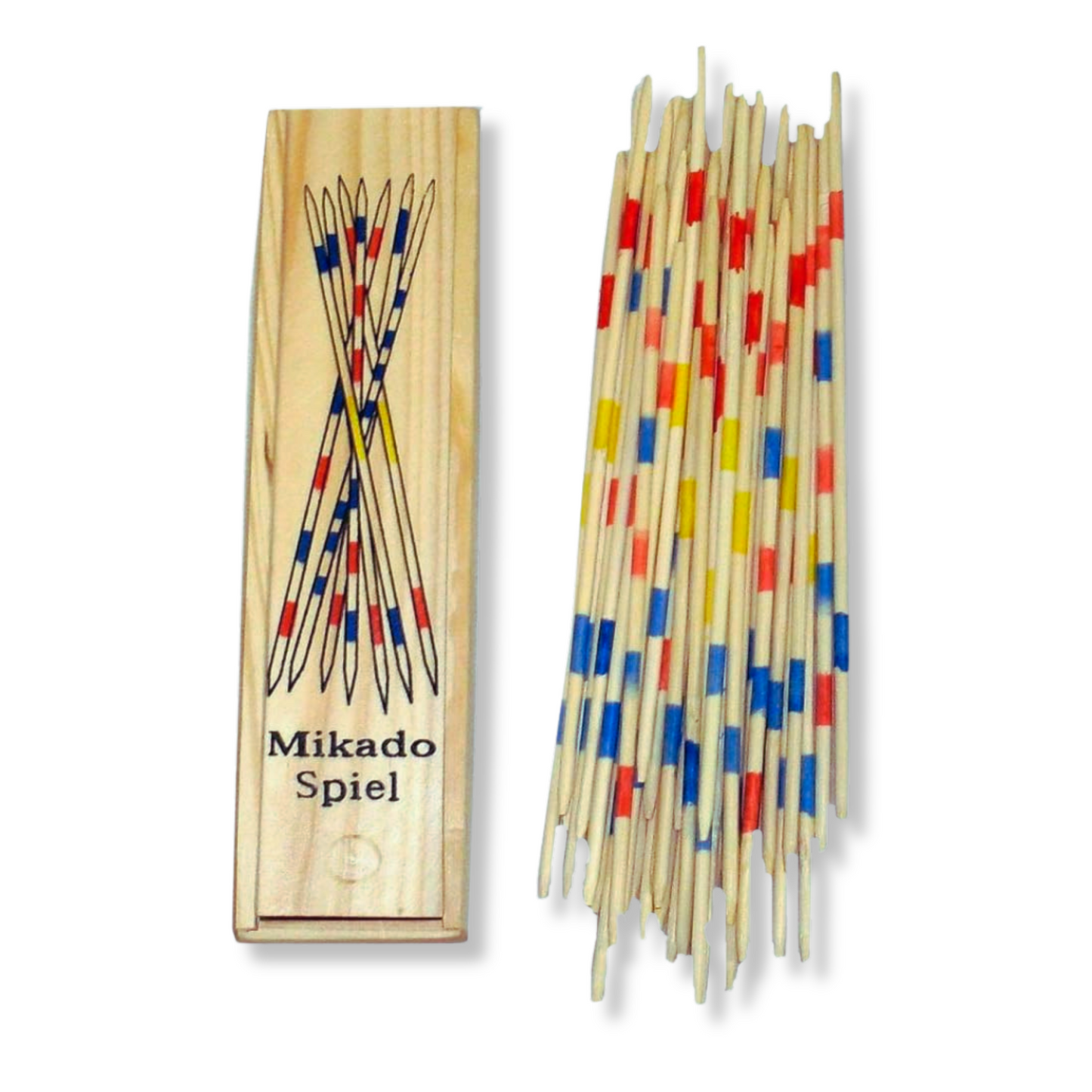 WOODEN PICK UP STICKS MIKADO SPIEL