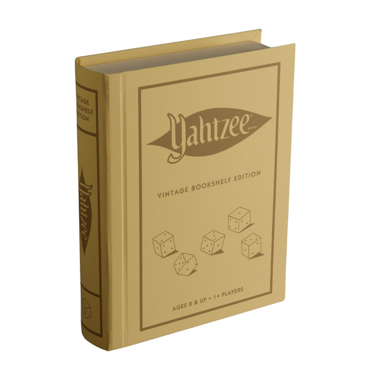 YAHTZEE VINTAGE BOOKSHELF EDITION