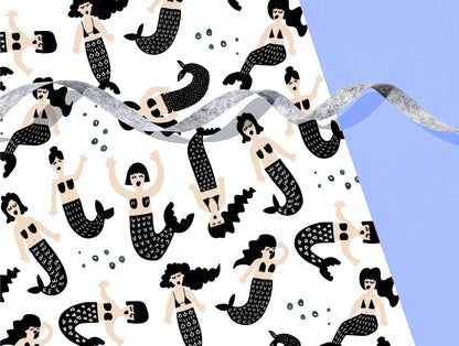 MERMAID GIFT WRAP SHEETS