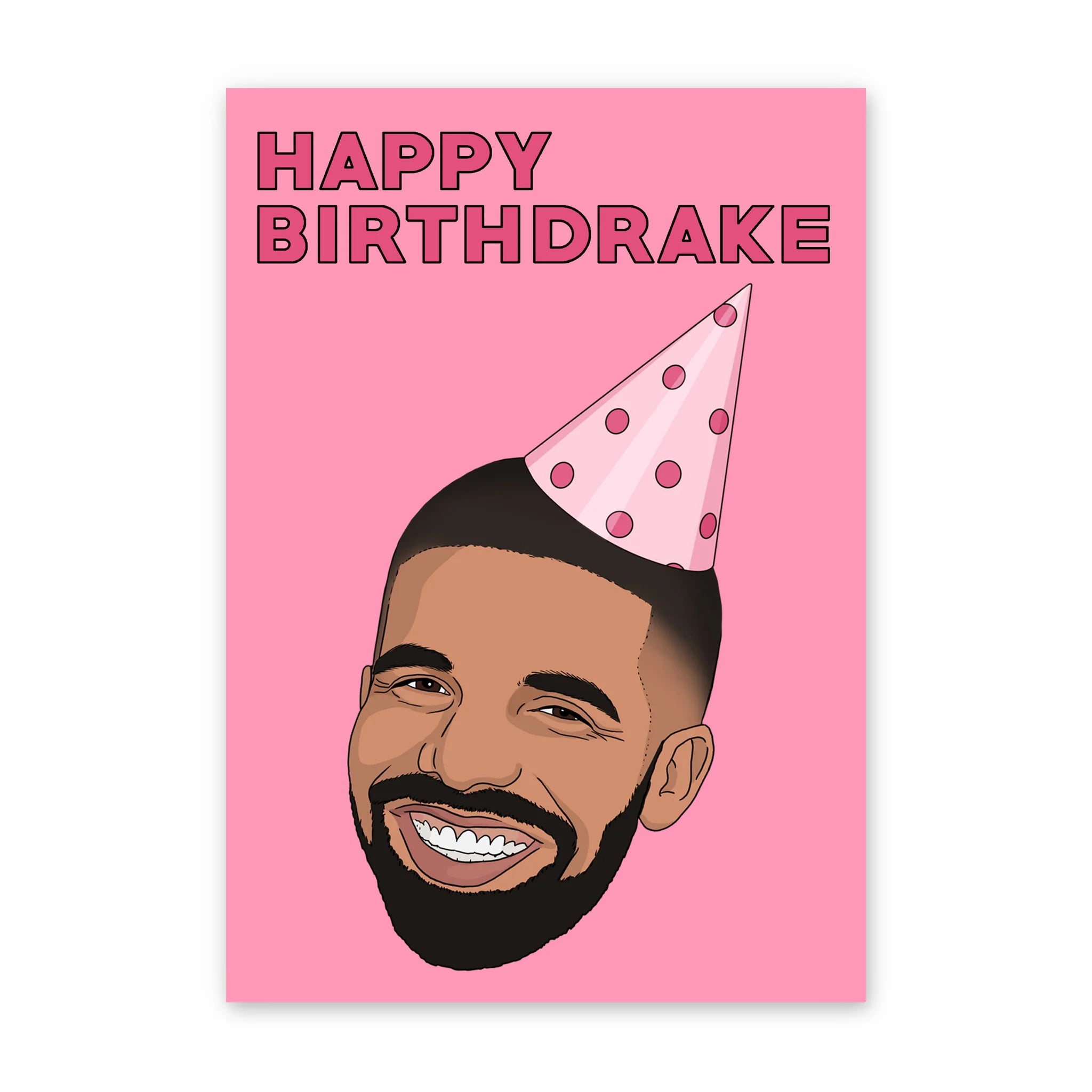 HAPPY BIRTHDRAKE GREETING CARD – CONFETTIMYPARTY