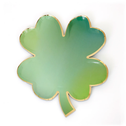 four leaf clover plates